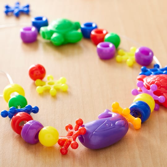 12 Packs: 380 ct. (4,560 total) Rainbow Mixed Shape Beads by Creatology™
